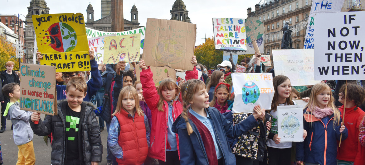 Los jóvenes toman la COP26 y Glasgow para exigir acciones contra el ...